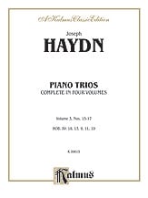 PIANO TRIOS COMPLETE VOL 3 cover Thumbnail
